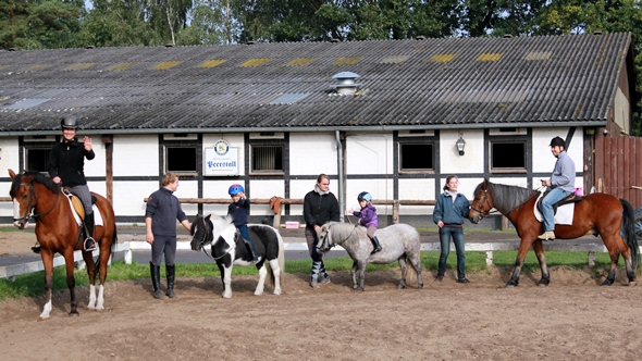 Reiten für die ganze Familie im Ferienclub Lüneburger Heide